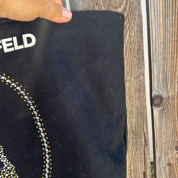 KARL LAGERFELD PARIS TOTE BAG.🖤 - Picture 6 of 17